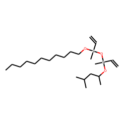 Silane, methylvinyl(4-methylpent-2-yloxy)(methylvinylundecyloxysilyloxy)-