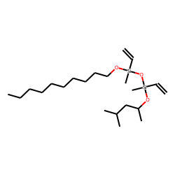 Silane, methylvinyl(4-methylpent-2-yloxy)(methylvinyldecyloxysilyloxy)-