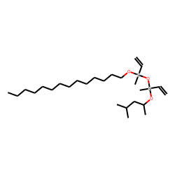 Silane, methylvinyl(4-methylpent-2-yloxy)(methylvinyltetradecyloxysilyloxy)-