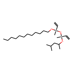Silane, methylvinyl(4-methylpent-2-yloxy)(methylvinyldodecyloxysilyloxy)-