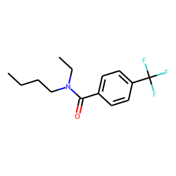 Benzamide, 4-(trifluoromethyl)-N-butyl-N-ethyl-
