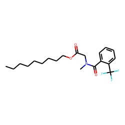 Sarcosine, N-(2-trifluoromethylbenzoyl)-, nonyl ester