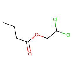 2,2-dichloroethyl butanoate