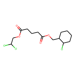 Glutaric acid, (2-chlorocyclohexyl)methyl 2,2-dichloroethyl ester