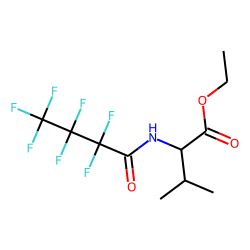 l-Valine, n-heptafluorobutyryl-, ethyl ester