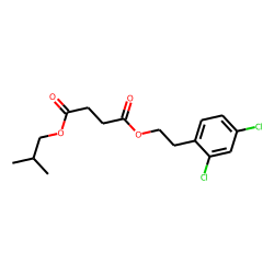 Succinic acid, 2,4-dichlorophenethyl isobutyl ester