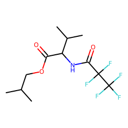 l-Valine, n-pentafluoropropionyl-, isobutyl ester