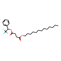 Succinic acid, 1-phenyl-2,2,2-trifluoroethyl tridecyl ester