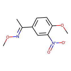 (E)-1-(4-Methoxy-3-nitro-phenyl)ethanone methoxime