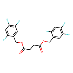 Succinic acid, di(2,4,5-trifluorobenzyl) ester