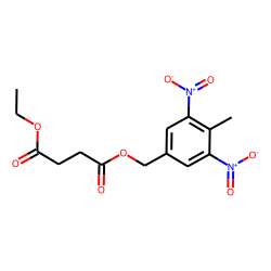 Succinic acid, 3,5-dinitro-4-methylbenzyl ethyl ester