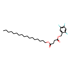 Succinic acid, heptadecyl 2,4,5-trifluorobenzyl ester