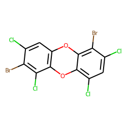 2,6-dibromo-1,3,7,9-tetrachloro-dibenzo-p-dioxin