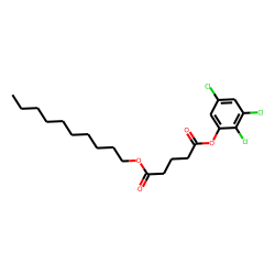 Glutaric acid, decyl 2,3,5-trichlorophenyl ester