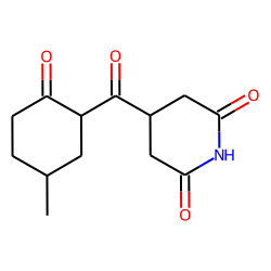 Glutarimide, 3-[(5-methyl-2-oxocyclohexyl)carbonyl]-