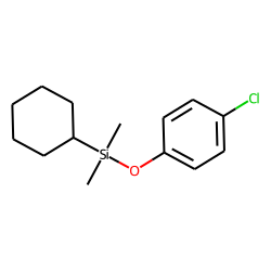 4-Chloro-1-cyclohexyldimethylsilyloxybenzene