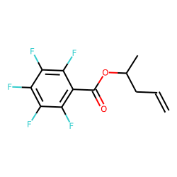 1-methyl-3-butenyl pentaflurobenzoate