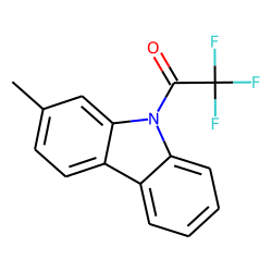 2-Methylcarbazole, N-trifluoroacetyl-