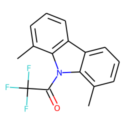 1,8-Dimethylcarbazole, N-trifluoroacetyl-