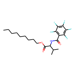 L-Valine, N-pentafluorobenzoyl-, nonyl ester