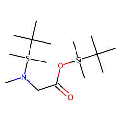Sarcosine, N-(tert-butyldimethylsilyl)-, tert-butyldimethylsilyl ester