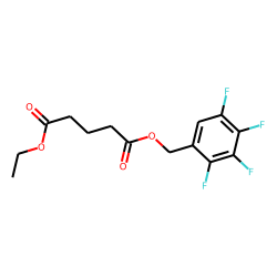 Glutaric acid, ethyl 2,3,4,5-tetrafluorobenzyl ester