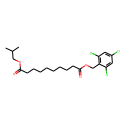Sebacic acid, isobutyl 2,4,6-trichlorobenzyl ester