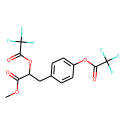 p-Hydroxyphenyllactic acid, TFA-ME
