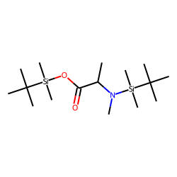 D,L-Alanine, N-(tert-butyldimethylsilyl)-N-methyl-, tert-butyldimethylsilyl ester