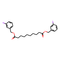 Sebacic acid, di(3-iodobenzyl) ester