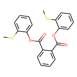 Phthalic acid, di(2-(methylthio)phenyl) ester