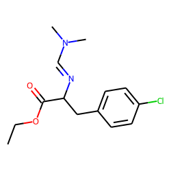 D-p-Chlorophenylalanine, N-dimethylaminomethylene-, ethyl ester