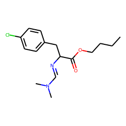 D-p-Chlorophenylalanine, N-dimethylaminomethylene-, butyl ester
