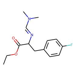 p-Fluoro-L-phenylalanine, N-dimethylaminomethylene-, ethyl ester