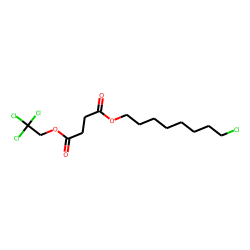 Succinic acid, 8-chlorooctyl 2,2,2-trichloroethyl ester