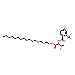 L-Valine, N-(4-fluoro-2-trifluoromethylbenzoyl)-, heptadecyl ester