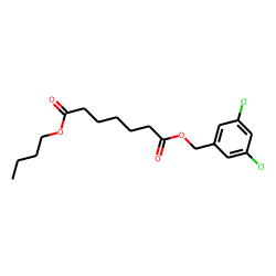 Pimelic acid, butyl 3,5-dichlorobenzyl ester
