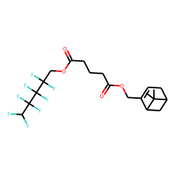 Glutaric acid, myrtenyl 2,2,3,3,4,4,5,5-octafluoropentyl ester