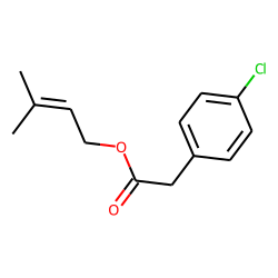 Benzeneacetic acid, 4-chloro-, 3-methylbut-2-en-1-yl ester
