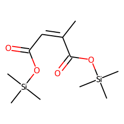 Methylmaleic acid, bis(trimethylsilyl) ester