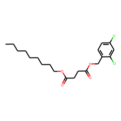 Succinic acid, 2,4-dichlorobenzyl nonyl ester