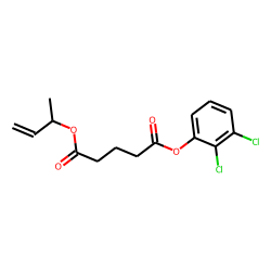 Glutaric acid, but-3-en-2-yl 2,3-dichlorophenyl ester