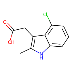 Indole-3-acetic acid, 4-chloro-2-methyl-
