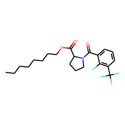 L-Proline, N-(2-fluoro-3-trifluoromethylbenzoyl)-, octyl ester