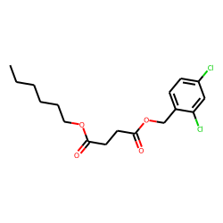 Succinic acid, 2,4-dichlorobenzyl hexyl ester