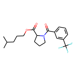L-Proline, N-(3-trifluoromethylbenzoyl)-, isohexyl ester