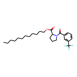 L-Proline, N-(3-trifluoromethylbenzoyl)-, dodecyl ester