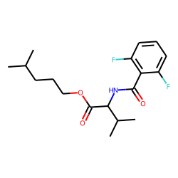 L-Valine, N-(2,6-difluorobenzoyl)-, isohexyl ester