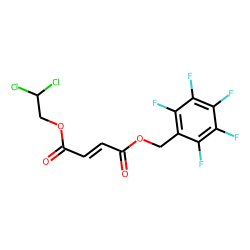 Fumaric acid, pentafluorobenzyl 2,2-dichloroethyl ester