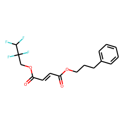 Fumaric acid, 3-phenylpropyl 2,2,3,3-tetrafluoropropyl ester